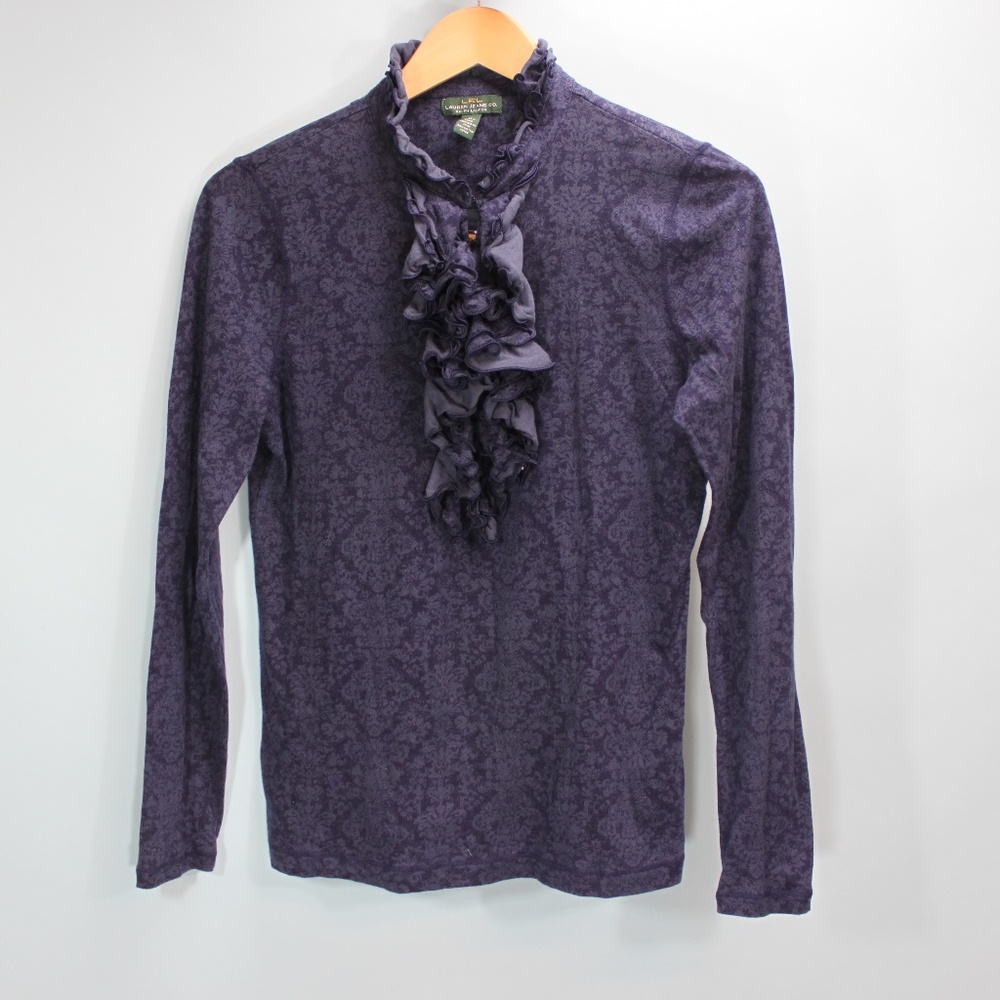Lauren by Ralph Lauren Ruffle Top